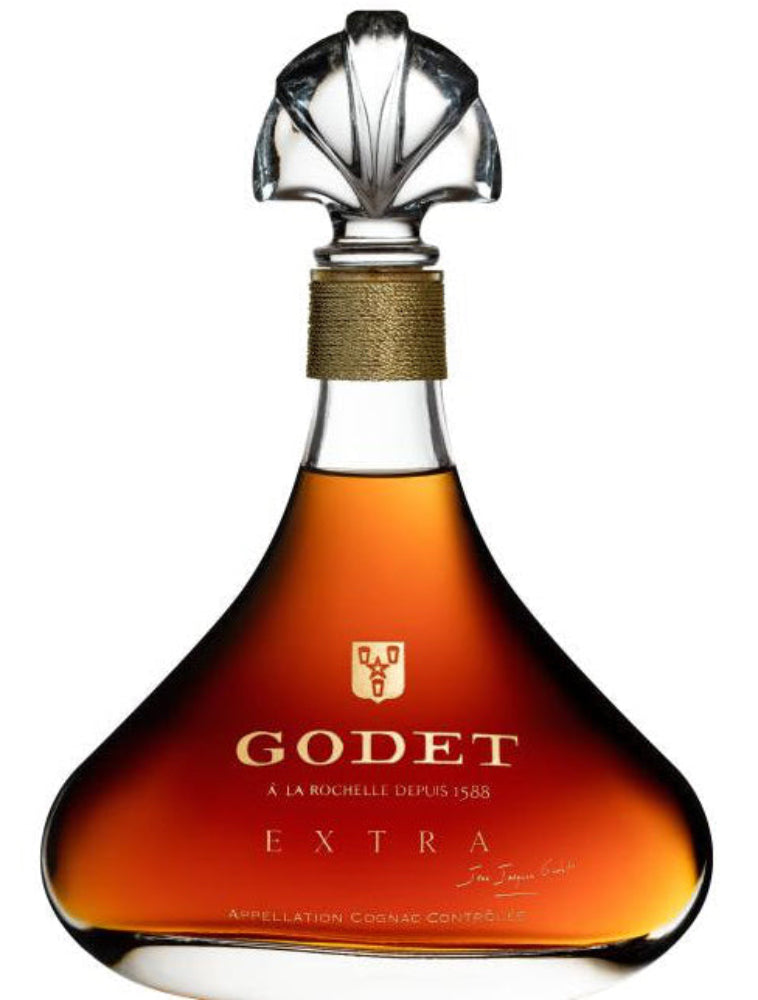 Cognac Godet Extra Hors d'Age en étui Favorite, 40%, 70 cl