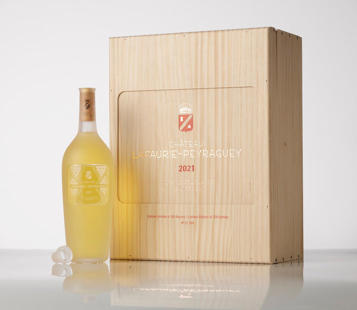 Chateau Lafaurie Peyraguey 2021 Sauternes en carafe cristal Lalique édition limitée