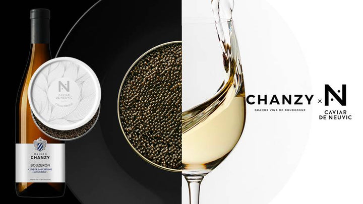 Bouzeron AOC Domaine Chanzy en accord avec le Caviar de Neuvic