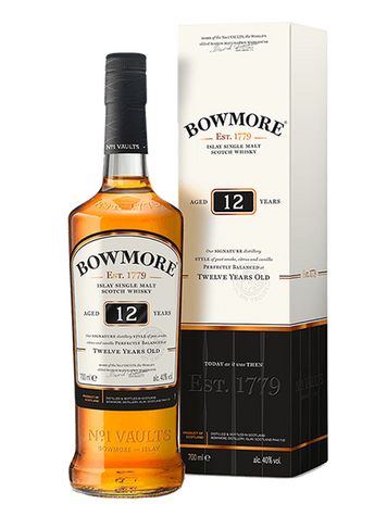 Bowmore 12 ans Islay Single Malt Scotch Whisky 40% vol.