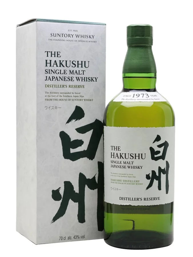 The Hakushu Distiller's Reserve Single Malt Japanese Whisky