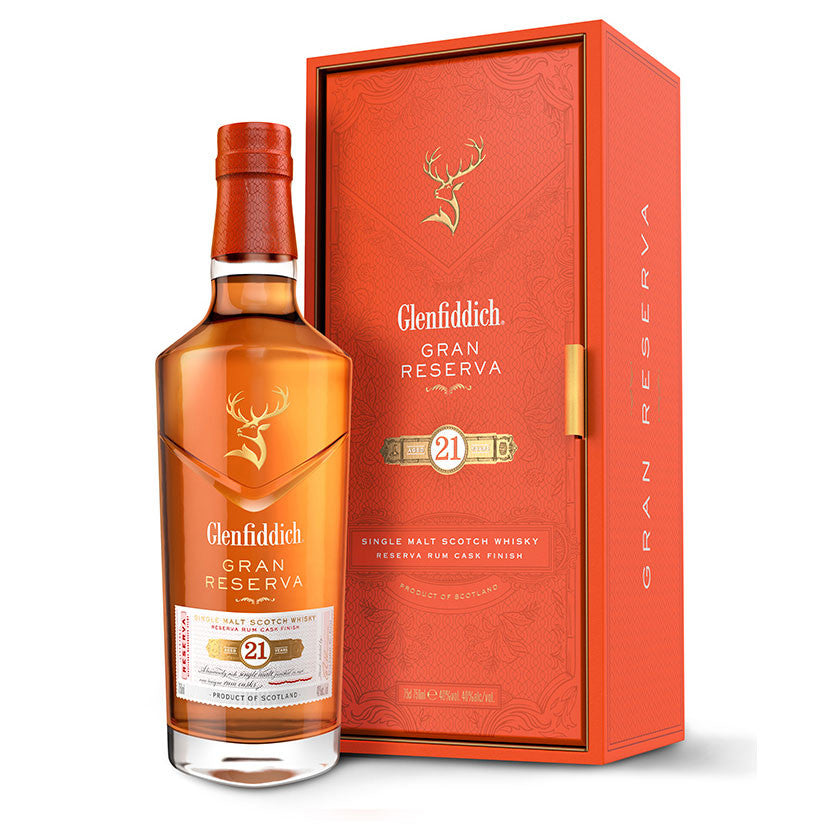 Glenfiddich 21 ans Gran Reserva Single Malt Scotch Whisky 40%, 70 cl