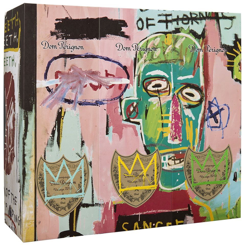 Dom Perignon Blanc 2015 edition Jean-Michel Basquiat