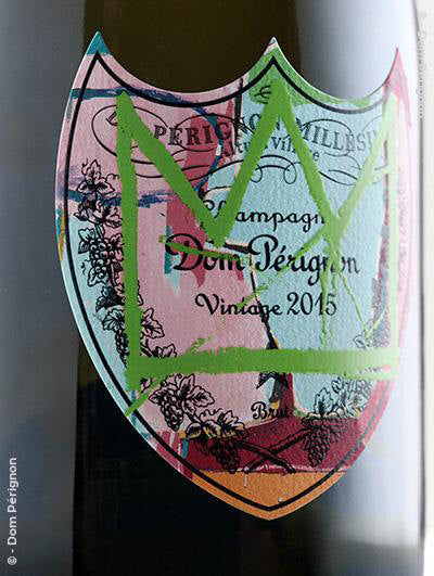 Dom Perignon Blanc 2015 edition Jean-Michel Basquiat