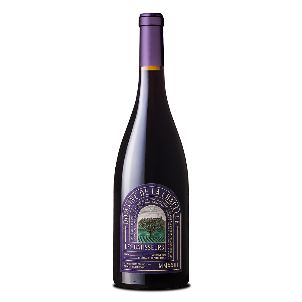 Domaine de la Chapelle AOC Chinon Rouge Les Bâtisseurs 2023 BIO, 75 cl