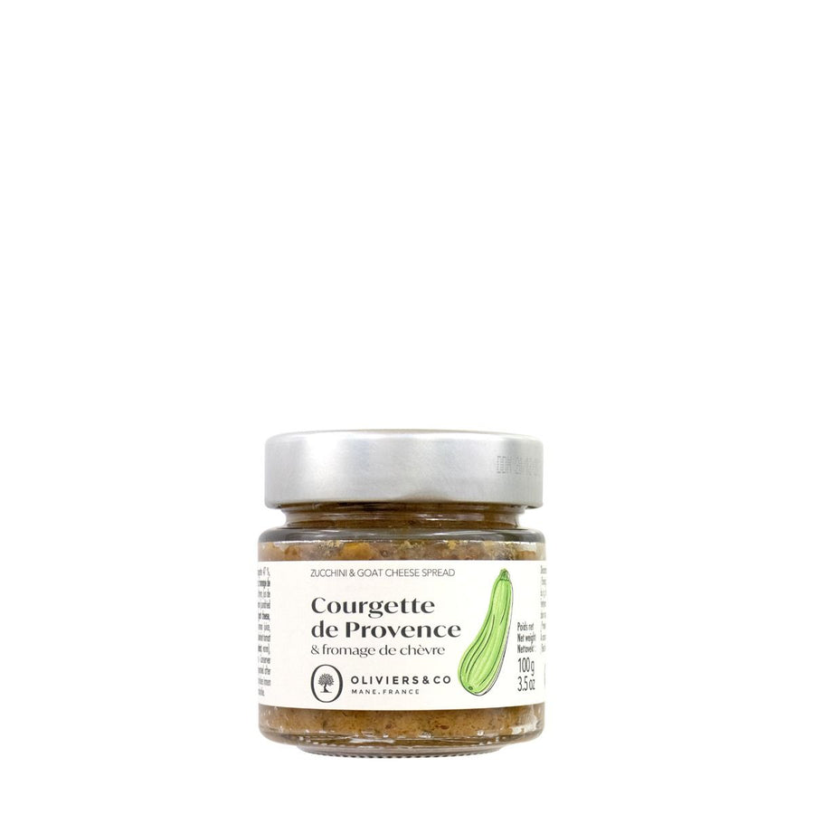Oliviers & Co Tapenade de Courgette de Provence au fromage de chèvre 100 gr