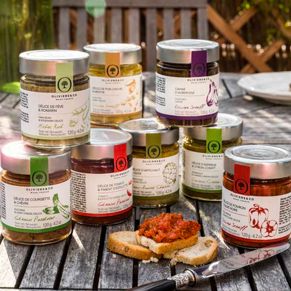 Oliviers & Co Tapenade d'Artichaut & Olive signé Jean André Charial 120 gr