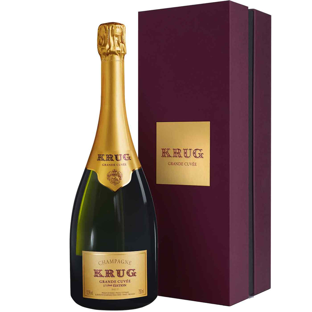 Krug Grande Cuvée 171ème édition en coffret, 75 cl