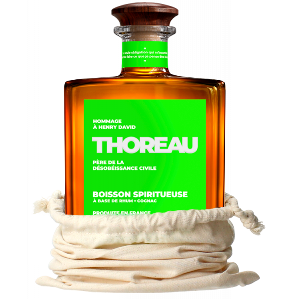 Thoreau Spiritueux Rhum et Cognac, par Les Bienheureux, 40%, 70 cl