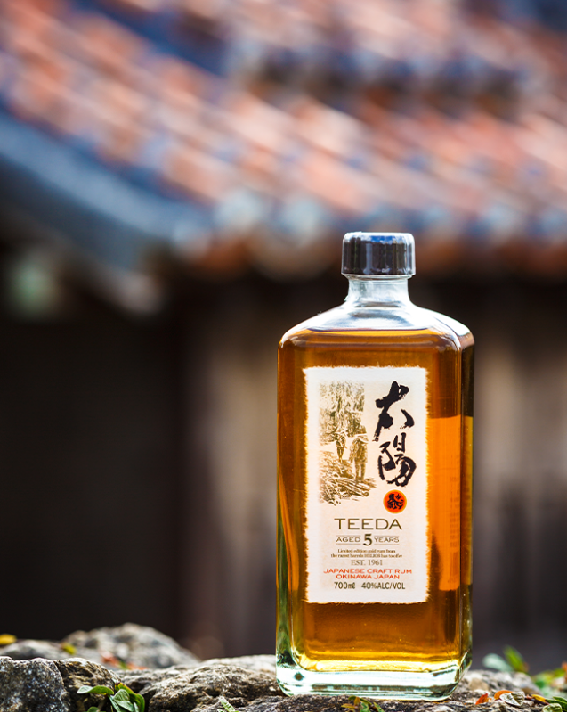 Teeda 5 yo Japanese Rum 40%, 70 cl