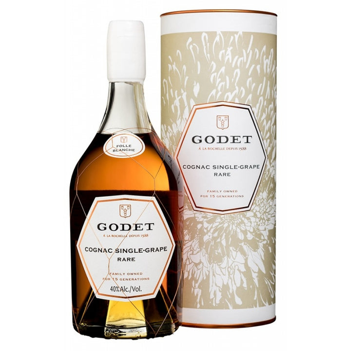 Godet Cognac Single Grape Rare Folle Blanche 40%, 70 cl