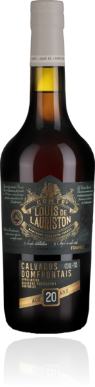 Comte Louis de Lauriston Calvados Domfrontais 20 ans, 70cl