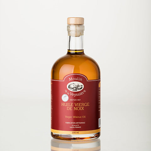 Moulin de la Veyssière Huile vierge de noix du Perigord AOP, 200 ml