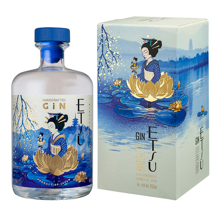 Etsu Gin Japonais 43%, 70 cl