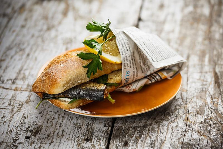 Sardines à l'huile d'olive et au piment d'Espelette, 270 gr