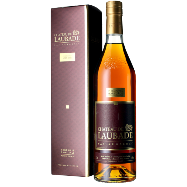 Armagnac Laubade Intemporel Hors d'Age 40% vol., 70 cl