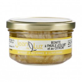 Bonite à l'huile d'olive et au citron, 140 gr