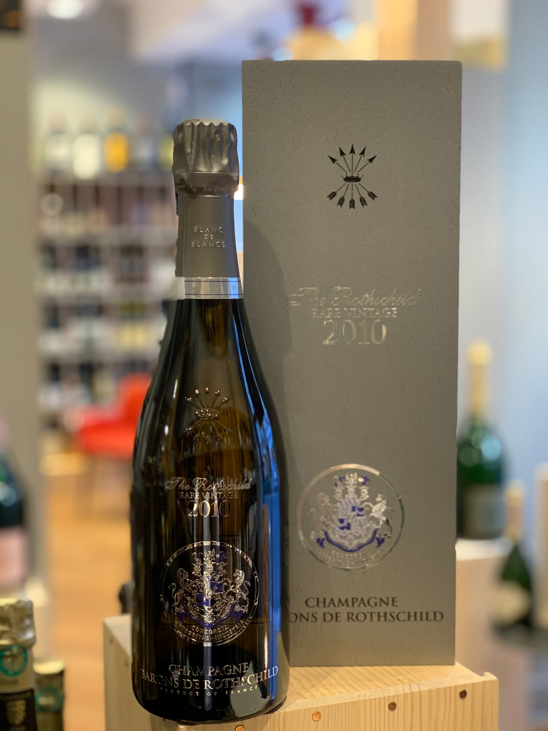 The Rothschild Rare Vintage 2010 Champagne Blanc de Blancs, 75 cl