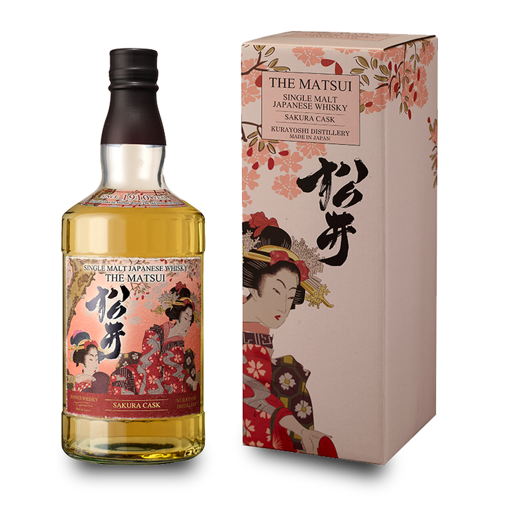 The Matsui Sakura Cask Single Malt Whisky Japon 48%, 70 cl