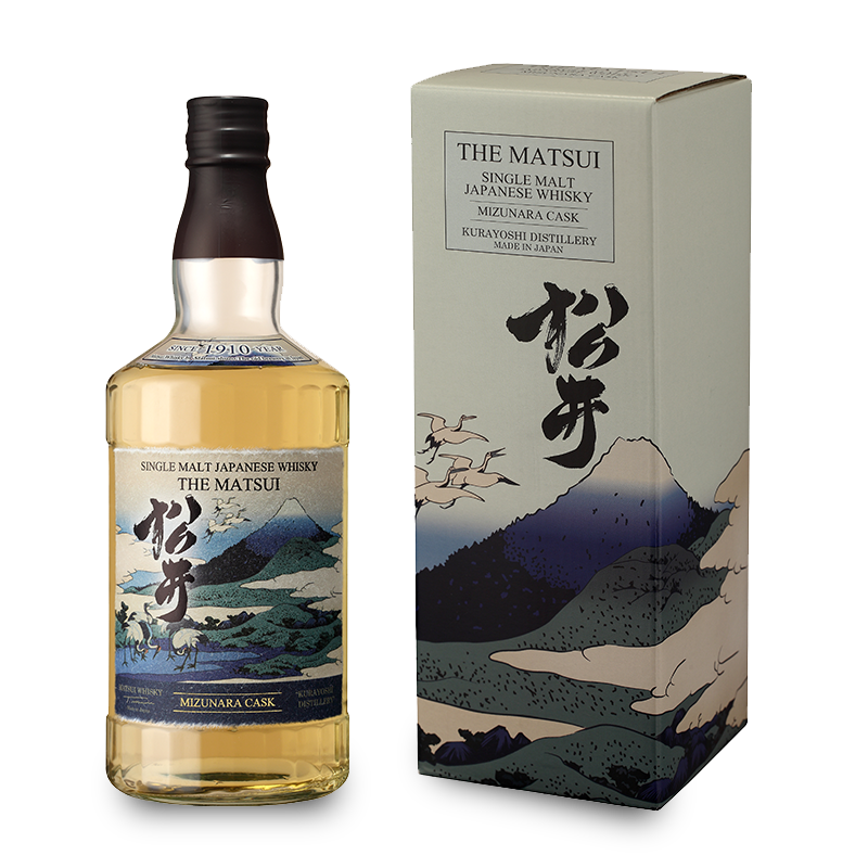 The Matsui Mizunara Cask Single Malt Whisky Japon 48%, 70 cl