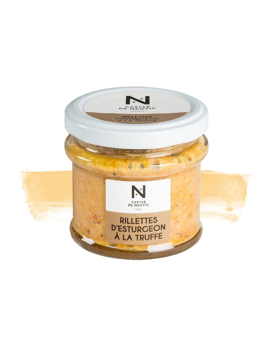 Caviar de Neuvic Rillettes d'esturgeon à la truffe d'été, 90 gr