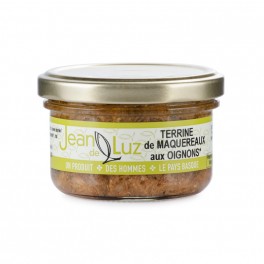 Terrine de maquereaux aux oignons, 85 gr